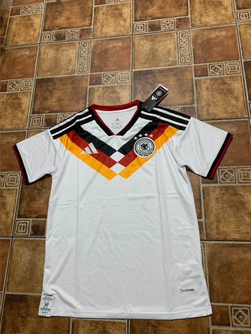 Adidas Germany 2026 World Cup Jersey Size M.